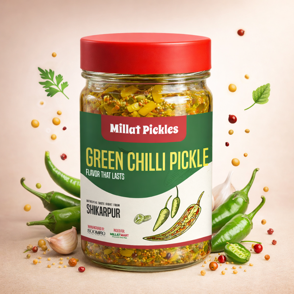 Green Chilli Pickle | 1000g