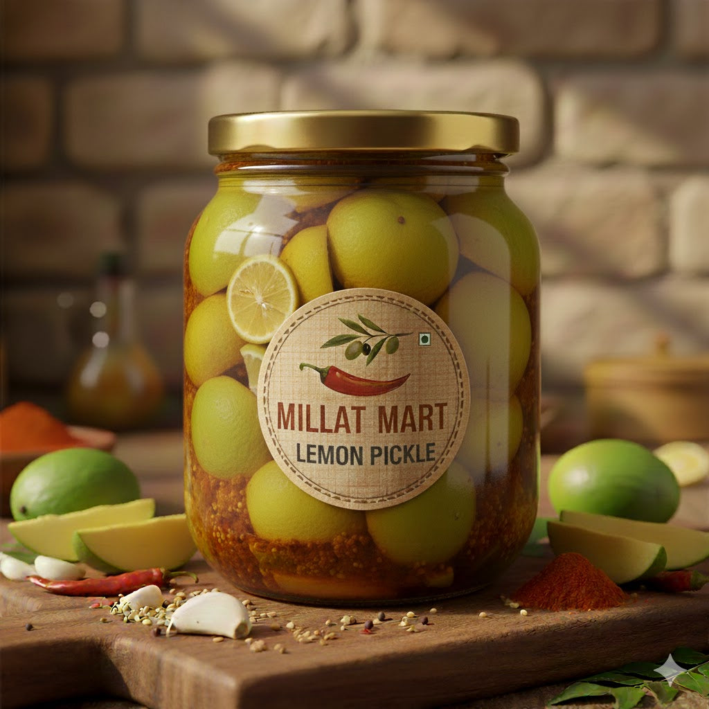 Lemon Pickle -Millat Mart, Pakistan